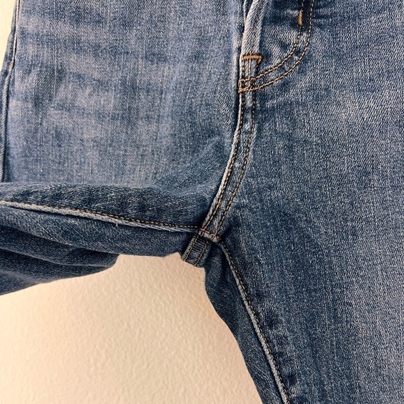 Levi’s Wedgie Skinny Medium Wash High Rise Button Fly Tough Love Blue Jeans 26 - Picture 6 of 16